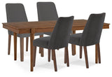 Corwyn Extension Dining Table and 4 Chairs