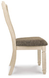 Vanderley Dining Table, 6 Chairs, and Bench