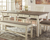 Vanderley Dining Table and 4 Chairs