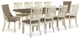 Vanderley Dining Table and 10 Chairs