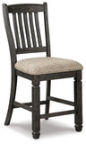 Pinehurst Counter Height Dining Table and 4 Barstools and Bench