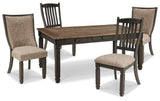 Pinehurst Dining Table and 4 Chairs