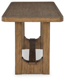 Cabalynn Counter Height Dining Table and 6 Barstools with Storage