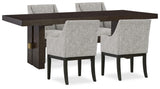 Burkhaus Dining Table and 4 Chairs