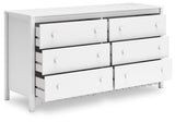 Hallityn Panel Headboard and Dresser