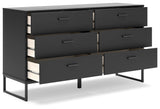 Socalle Panel Platform Bed, Dresser and Chest