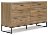 Deanlow Platform Bed and Dresser