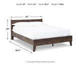 Calverson Panel Platform Bed, Dresser, Chest and 2 Nightstands