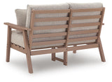 Grover Beach Outdoor Loveseat with Cushion