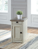 Vanderley Chairside End Table with USB Ports & Outlets