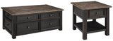 Pinehurst Coffee Table with 1 End Table