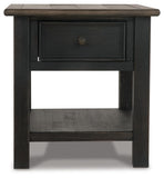 Tyler Creek Coffee Table and 2 End Tables with Console