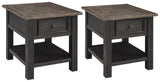 Pinehurst 2 End Tables