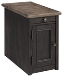 Tyler Creek Coffee Table and 1 End Table with USB Charging