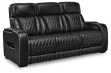 Beacon Point Dual Power Leather Sofa, Loveseat and Recliner