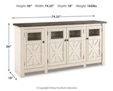 Vanderley 74" TV Stand