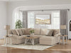 Rosewood 4 Piece Sectional with Chaise