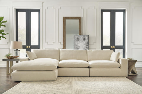 Elyza 3-Piece Sectional with Ottoman