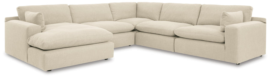 Elyza 5-Piece Sectional with Chaise