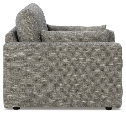 Dramatic Oversized Chair and Ottoman