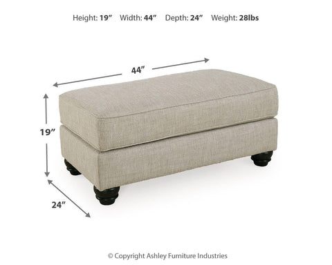 Asanti Sofa, Loveseat and Ottoman
