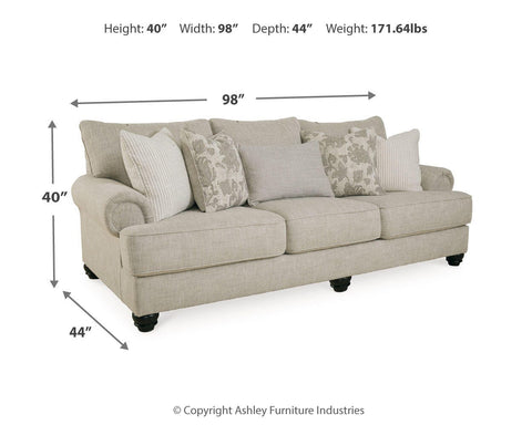 Asanti Sofa, Loveseat and Ottoman