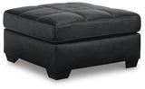 Barlin Mills Loveseat and Oversized Ottoman