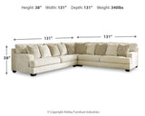 Rawcliffe 3-Piece Sectional