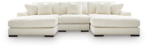 Lindyn 3-Piece Sectional with Double Chaise