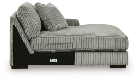 Lindyn 4-Piece Sectional with Chaise and Oversized Accent Ottoman