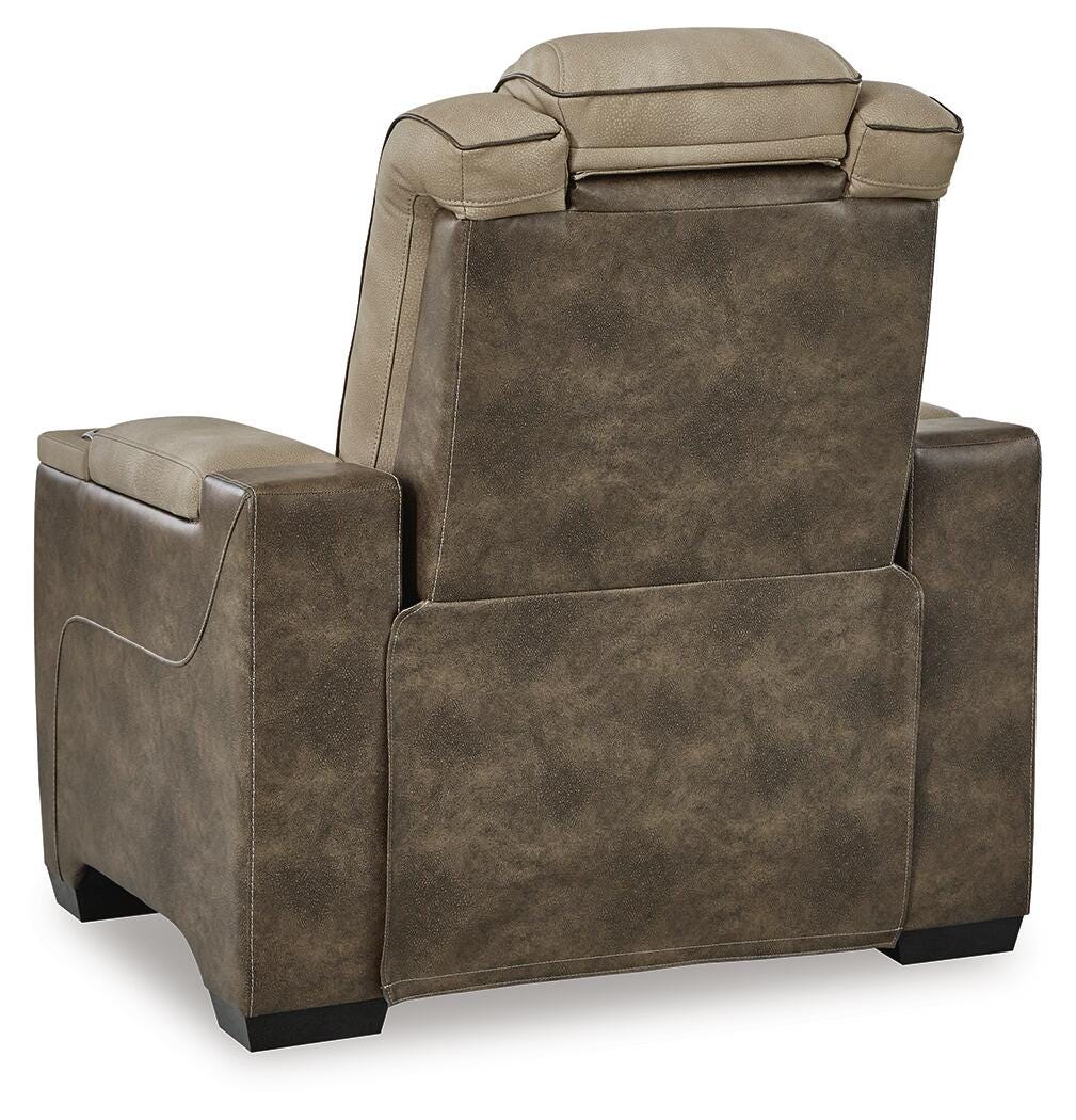 Next-Gen Durapella Power Reclining Loveseat and Power Recliner