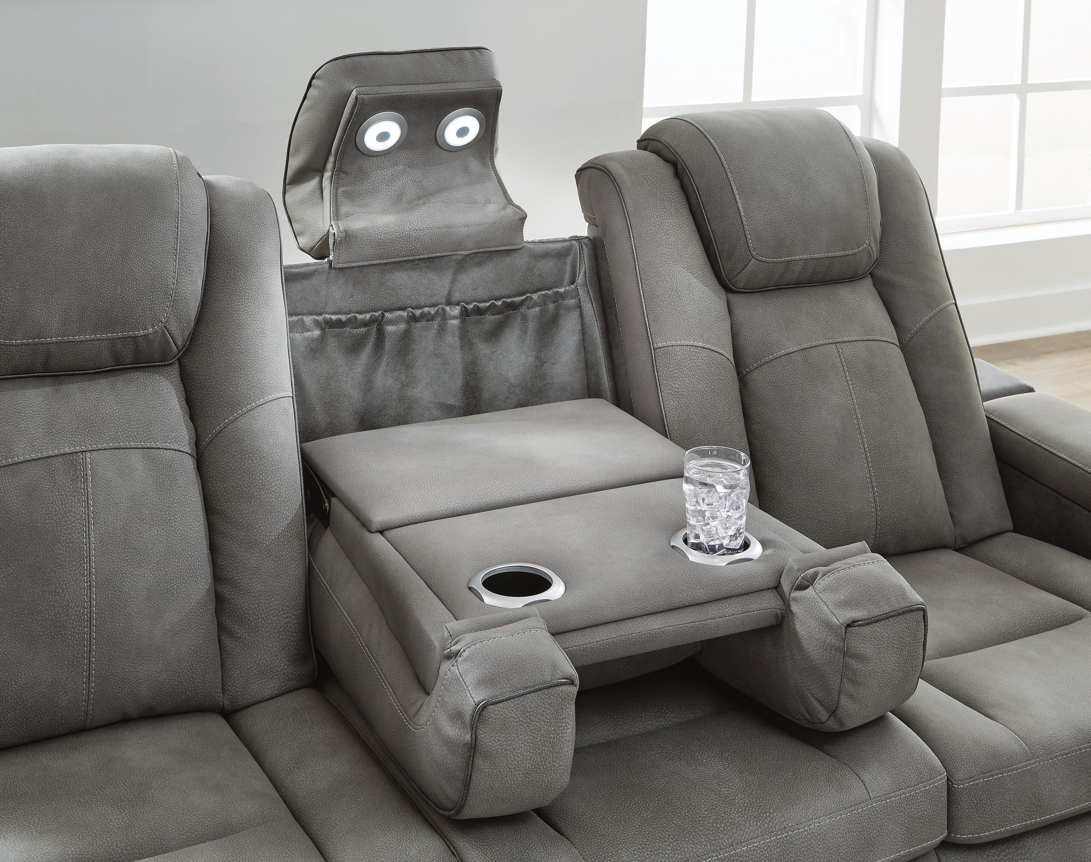Next-Gen Durapella Performance Fabric Dual Power Reclining Sofa and Loveseat