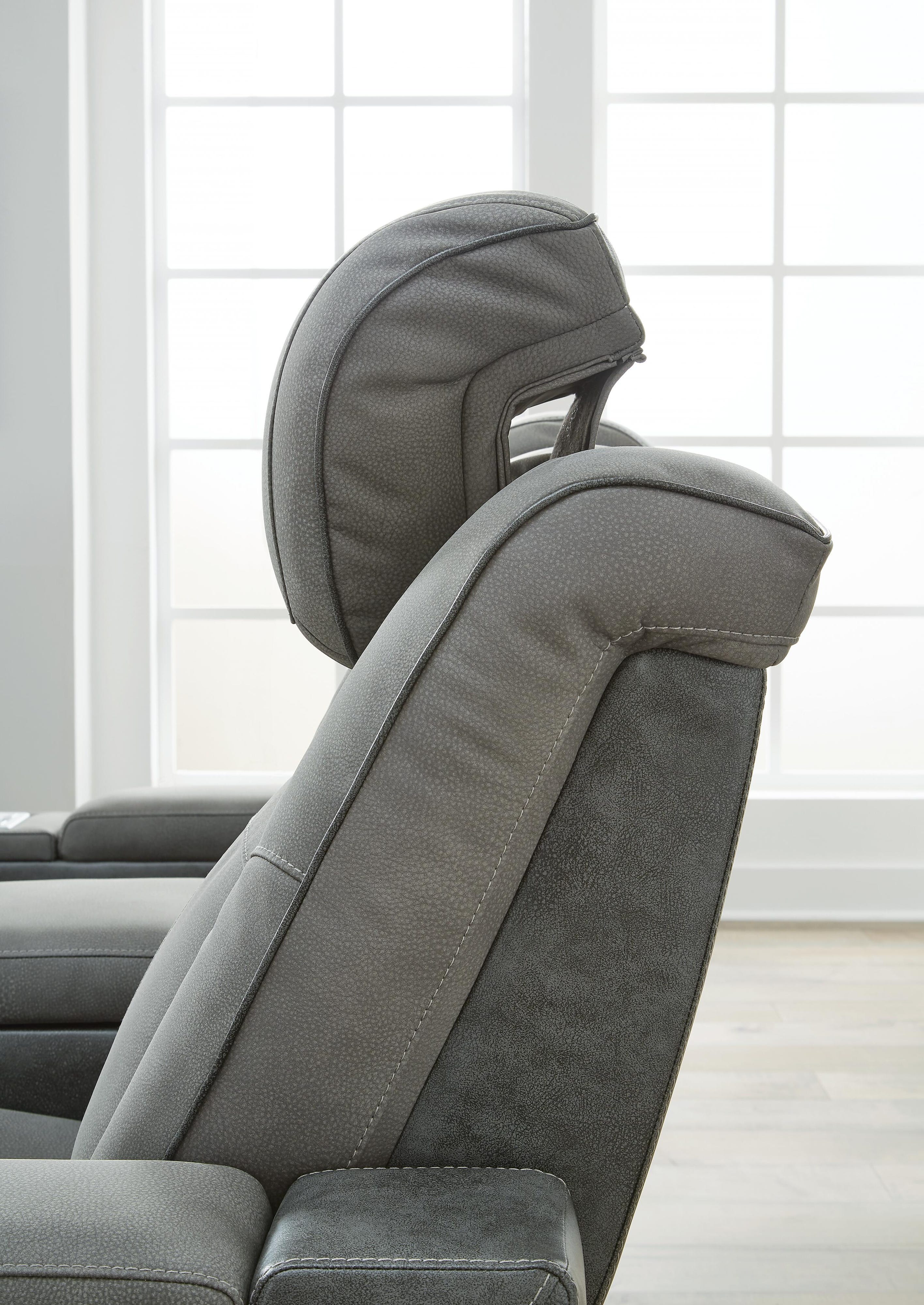 Havenridge Performance Fabric Dual Power Reclining Sofa, Loveseat, and Recliner