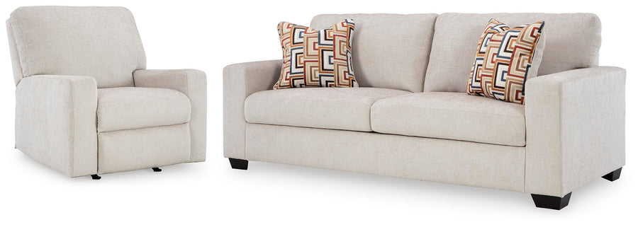 Aspen Sofa and Recliner