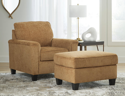 Erinslane Chair and Ottoman