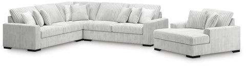 Stupendous 3-Piece Sectional and Oversized Chaise