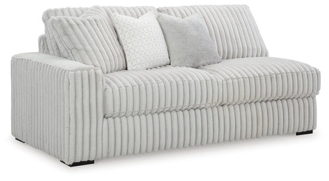 Stupendous 4-Piece Sectional, Oversized Chaise and Ottoman