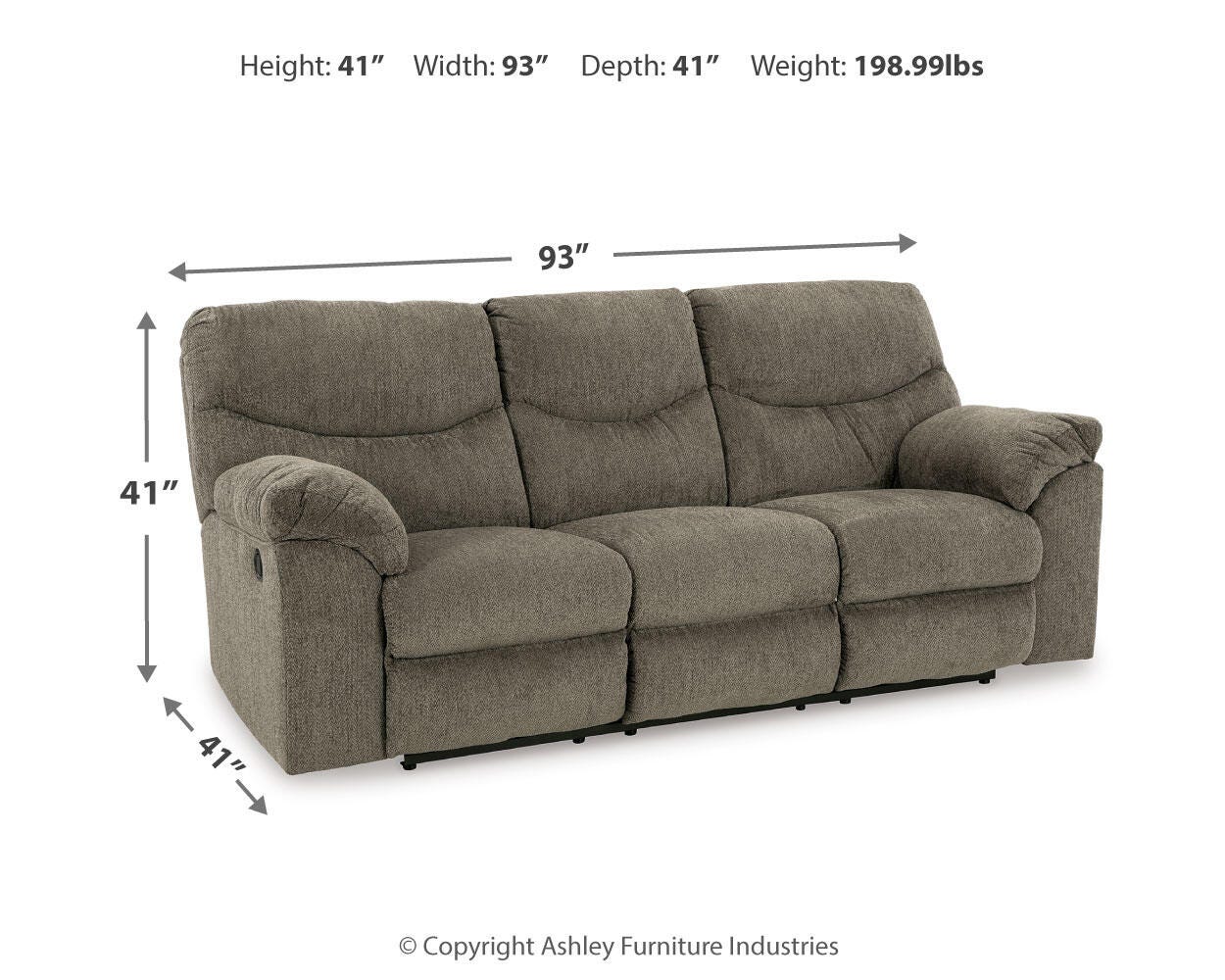 Alphons Reclining Sofa