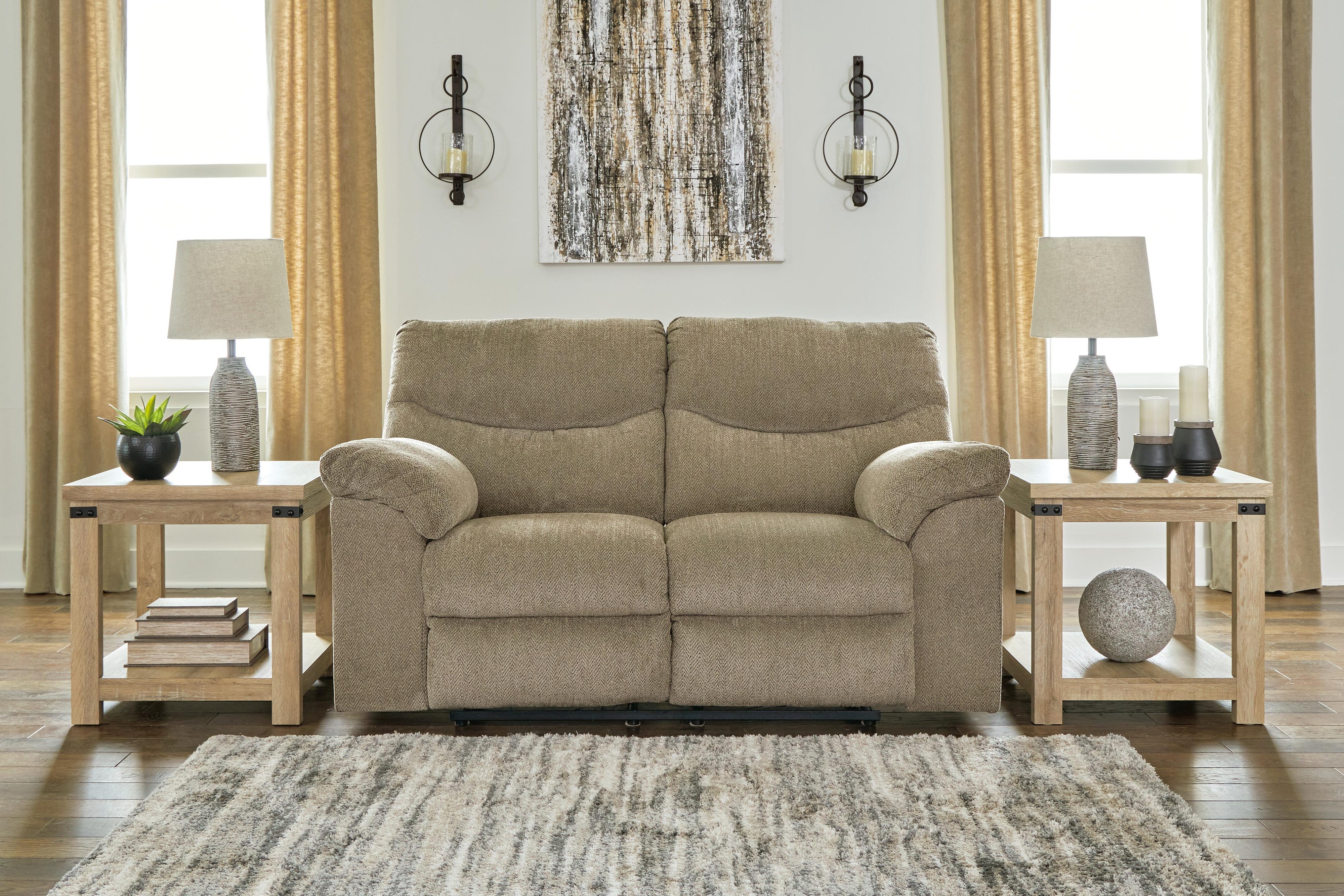Clarendon Reclining Sofa, Loveseat and Recliner