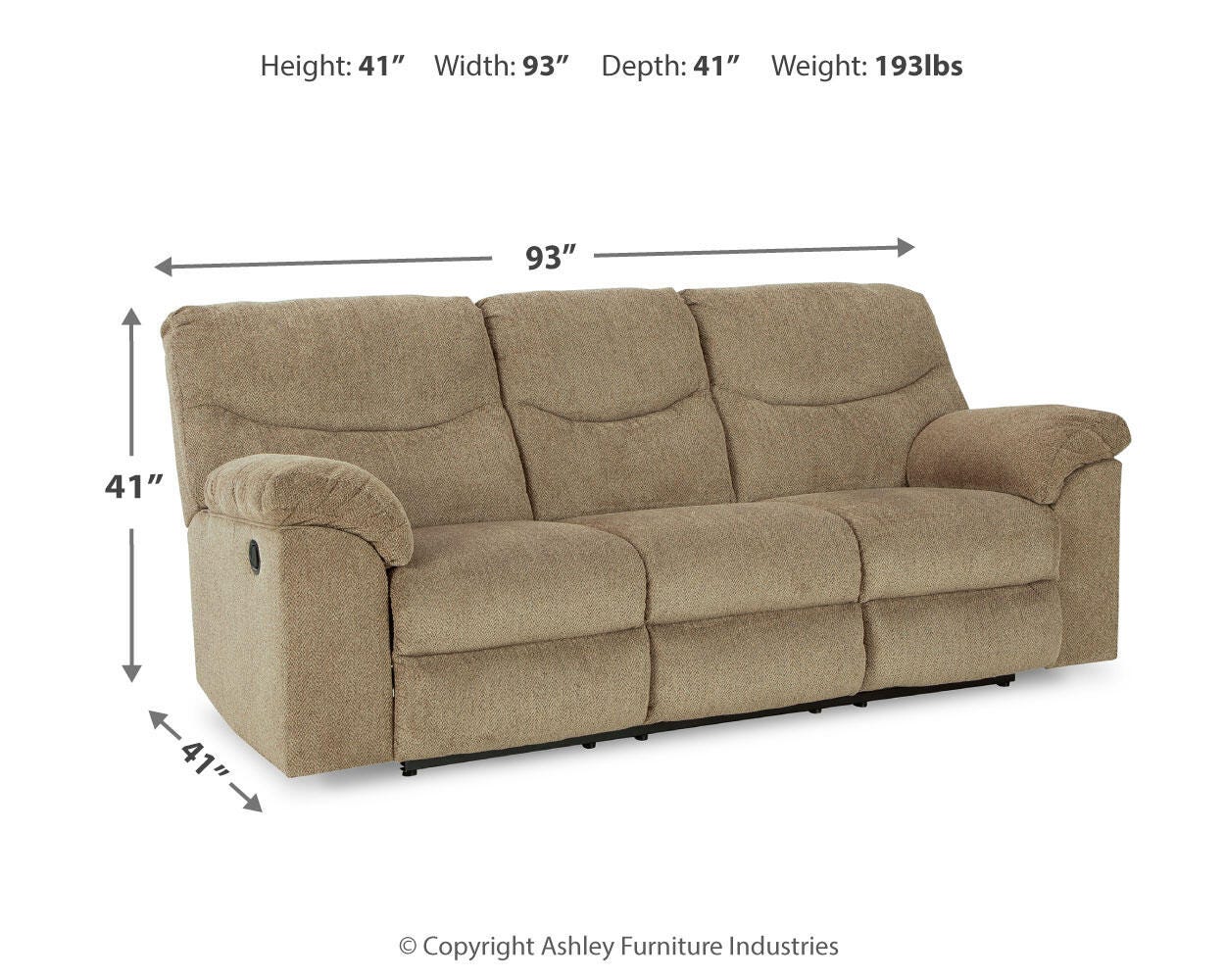 Alphons Reclining Sofa