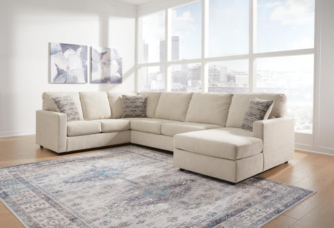 Edenfield 3-Piece Sectional with Ottoman
