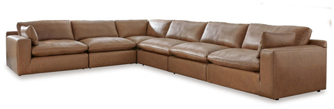 Emilia 6-Piece Sectional with Ottoman