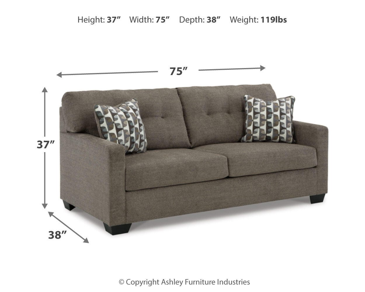 Penrose Sofa and Chaise