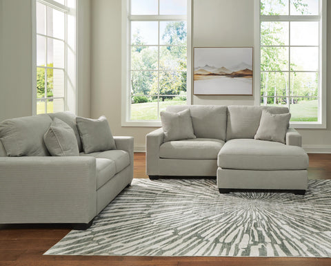 Greenbriar Sofa Chaise and Loveseat