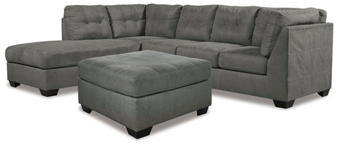 Pitkin 2-Piece Sectional with Ottoman