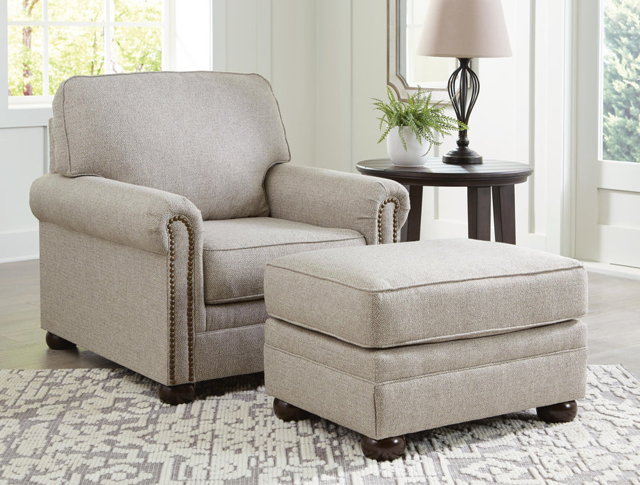 Trenton Chair and Ottoman