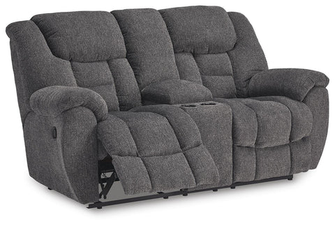Foreside Reclining Sofa and Loveseat