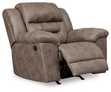 Stoneland Power Reclining Sofa and Manual Recliner