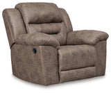 Stoneland Power Reclining Sofa and Manual Recliner
