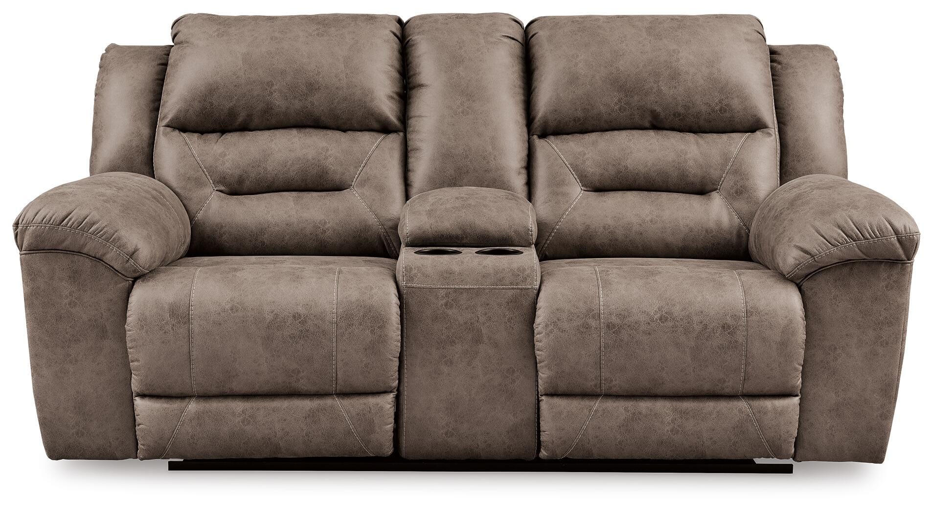 Stoneland Reclining Sofa and Power Reclining Loveseat